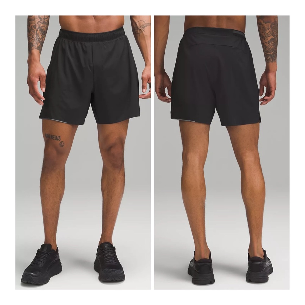 Lululemon Surge Lined Short 6" Black size XXL